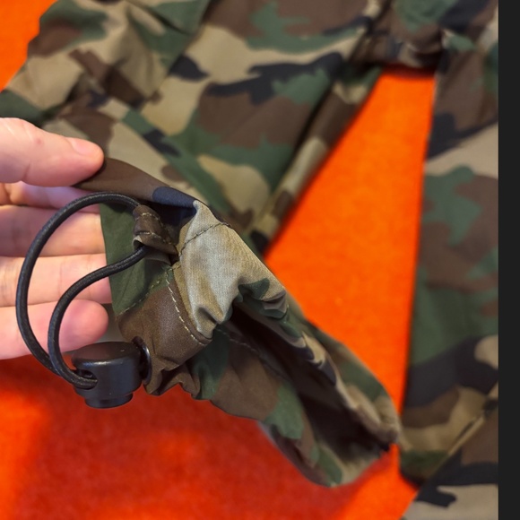 Flare Wide Leg Camouflage Jeans in Green and Brown - Picture 4 of 14